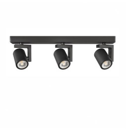 Luminaria VOLT redondo 3 negro GU10