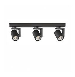 Luminaria VOLT redondo 3 negro GU10