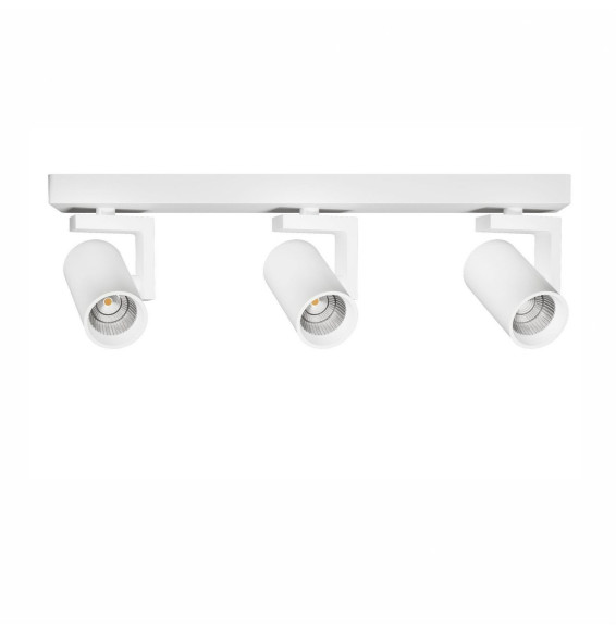 BENEITO FAURE - Luminaria VOLT redondo 3 blanco 24W Switch 2700/3200/4000K