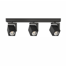 BENEITO FAURE - Luminaria VOLT cuadrado 3 negro GU10