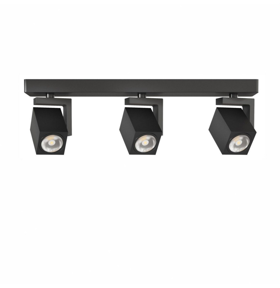 BENEITO FAURE - Luminaria VOLT cuadrado 3 negro GU10