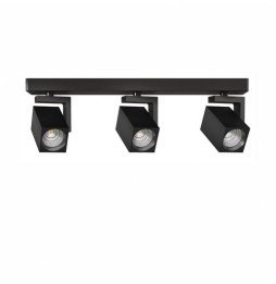 BENEITO FAURE - Luminaria VOLT cuadrado 3 negro 24W Switch 2700/3200/4000K