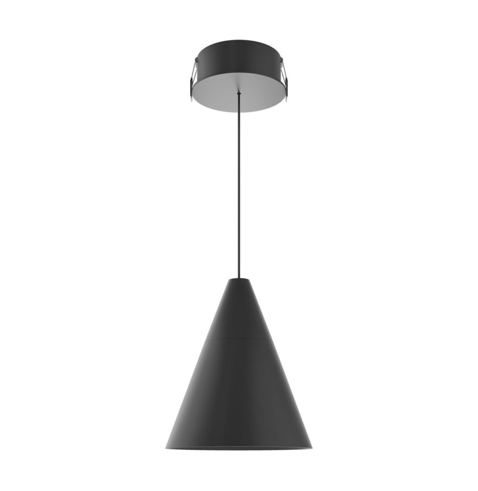 BENEITO FAURE - Luminaria suspendida ZOE XL 15W Switch 2700-3200-4000K negro