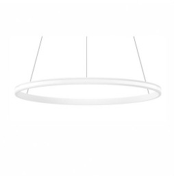 BENEITO FAURE - Luminaria suspendida ZERO-OUT de 700mm 44W 7568lm RGBW Tuya blanco