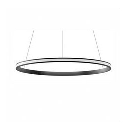 Luminaria suspendida ZERO-OUT de 700mm 44W 4884lm 4000K DALI negro