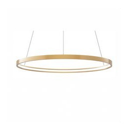 BENEITO FAURE - Luminaria suspendida ZERO-IN de 400mm 26W 4472lm RGBW Casambi oro