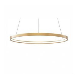 BENEITO FAURE - Luminaria suspendida ZERO-IN de 400mm 26W 2886lm 4000K PUSH oro