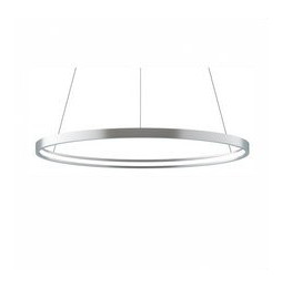 BENEITO FAURE - Luminaria suspendida ZERO-IN de 400mm 26W 2886lm 4000K On/Off plata