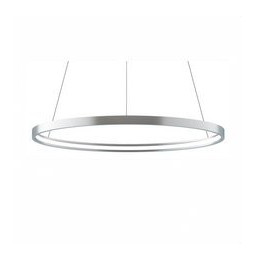 BENEITO FAURE - Luminaria suspendida ZERO-IN de 400mm 26W 2886lm 4000K DALI plata