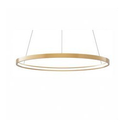 BENEITO FAURE - Luminaria suspendida ZERO-IN de 400mm 26W 2886lm 4000K Casambi oro
