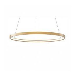 BENEITO FAURE - Luminaria suspendida ZERO-IN de 400mm 26W 2730lm 3000K On/Off oro
