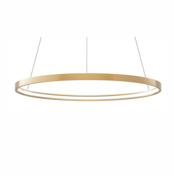 BENEITO FAURE - Luminaria suspendida ZERO-IN de 400mm 26W 2600lm 2700K Tuya oro