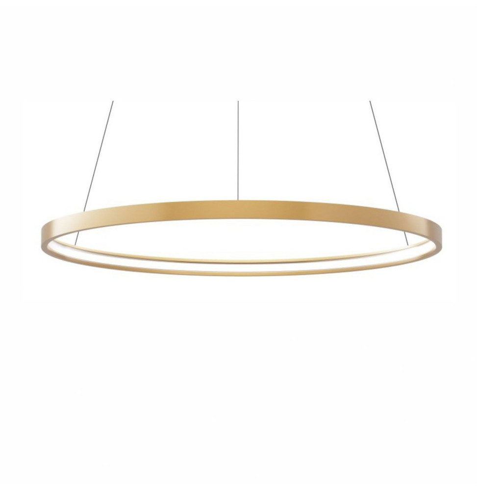 BENEITO FAURE - Luminaria suspendida ZERO-IN de 400mm 26W 2600lm 2700K PUSH oro