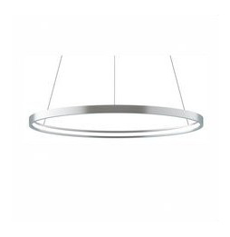 BENEITO FAURE - Luminaria suspendida ZERO-IN de 1000mm 63W 6993lm 4000K Tuya plata