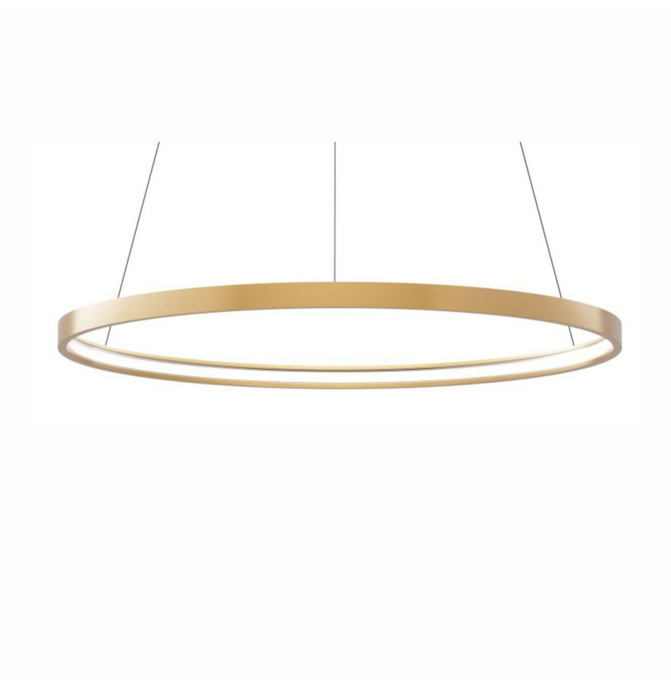 BENEITO FAURE - Luminaria suspendida ZERO-IN de 1000mm 63W 6993lm 4000K On/Off oro