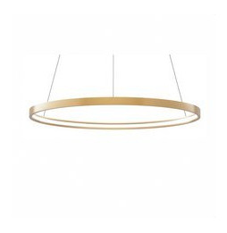 BENEITO FAURE - Luminaria suspendida ZERO-IN de 1000mm 63W 6615lm 3000K PUSH oro