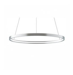 BENEITO FAURE - Luminaria suspendida ZERO-IN de 1000mm 63W 6300lm 2700K Tuya plata