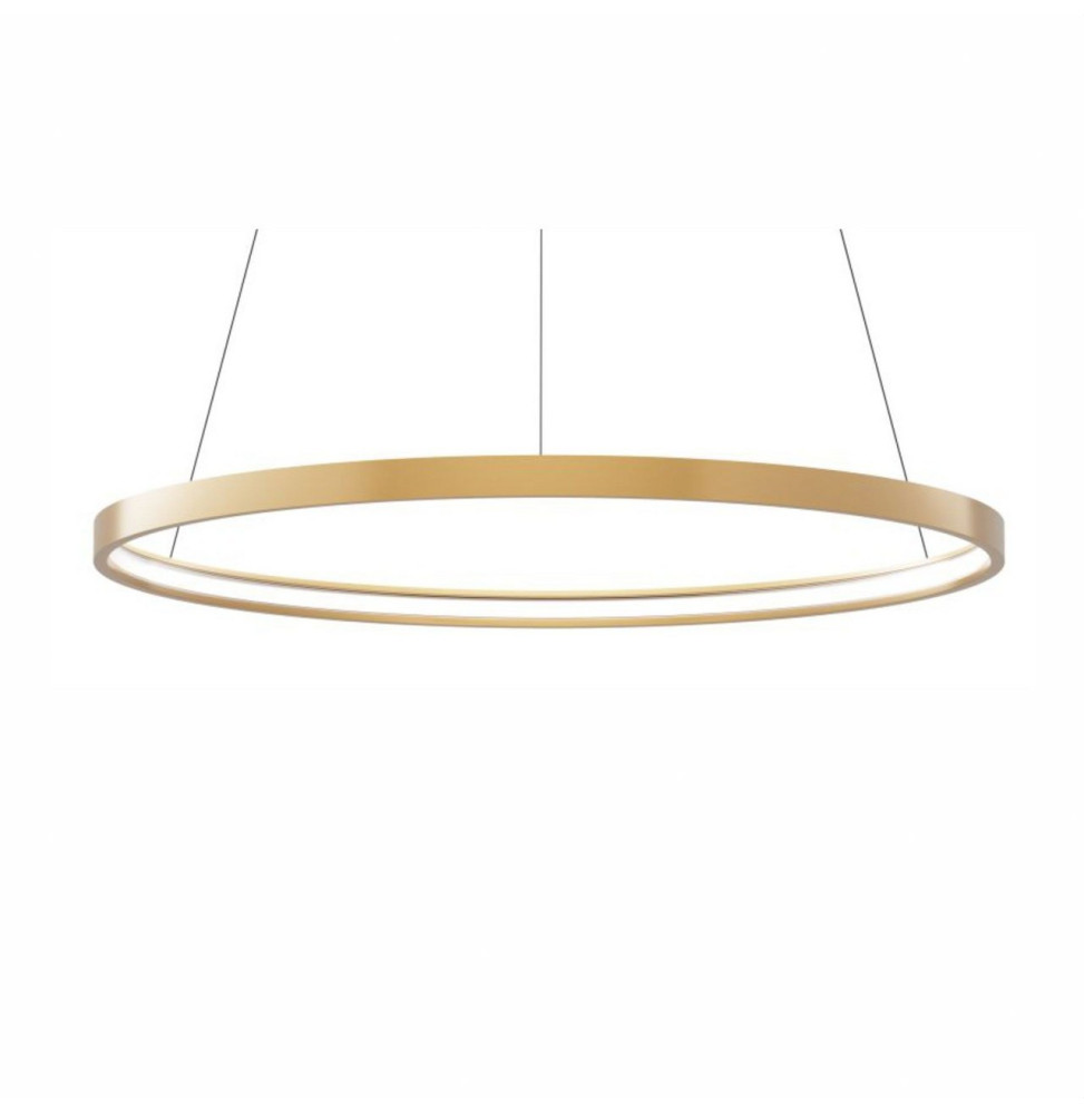 BENEITO FAURE - Luminaria suspendida ZERO-IN de 1000mm 63W 6300lm 2700K Tuya oro