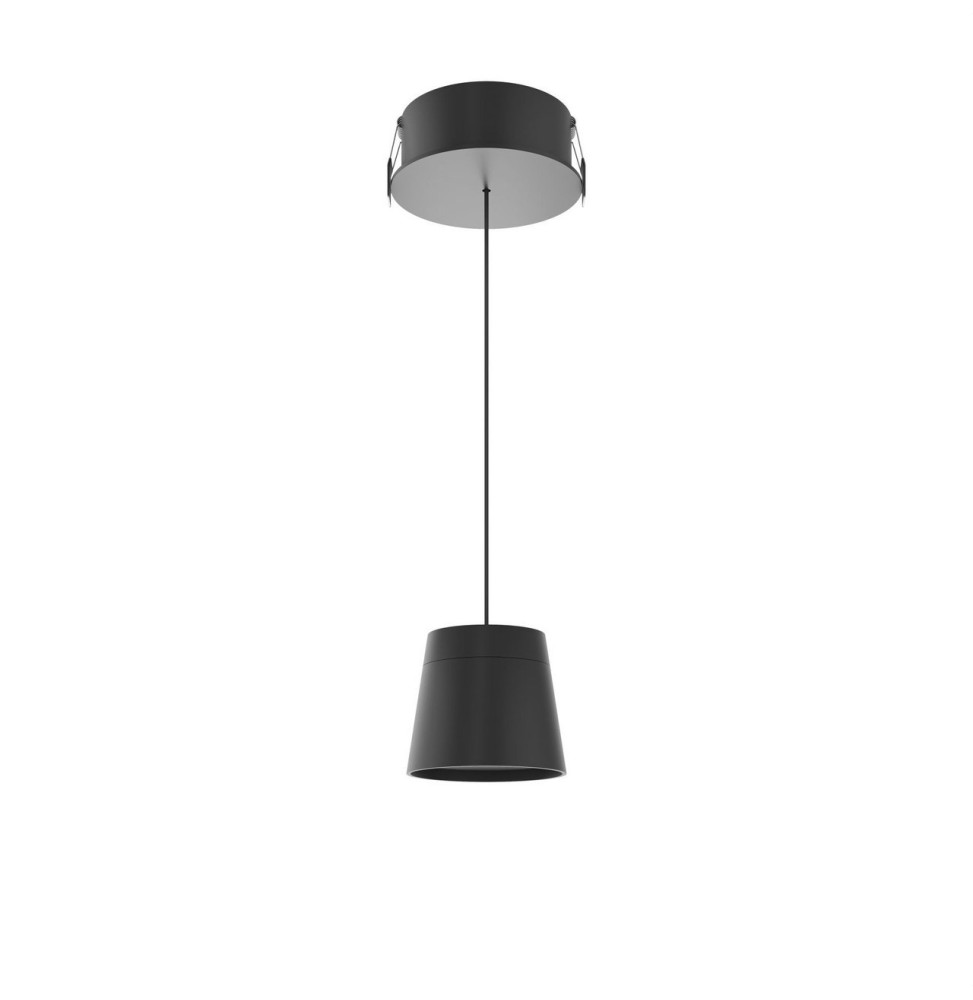 BENEITO FAURE - Luminaria suspendida LIEVO 8W Switch 2700-3200-4000K negro
