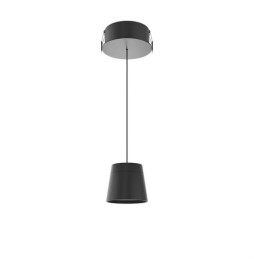 BENEITO FAURE - Luminaria suspendida LIEVO 8W Switch 2700-3200-4000K negro