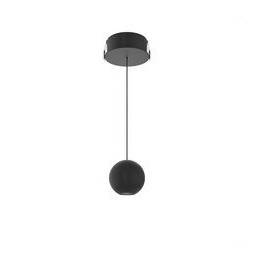 BENEITO FAURE - Luminaria suspendida BORA 8W Switch 2700-3200-4000K empotrar/superficie negro