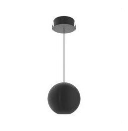 BENEITO FAURE - Luminaria suspendida BORA XL 15W Switch 2700-3200-4000K empotrar/superficie negro
