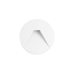 BENEITO FAURE - Luminaria señalización pared PUN blanco/negro