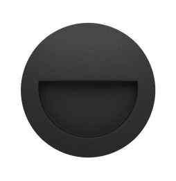 Luminaria señalización MIS R 3W negro Switch 2700-3200-4000K