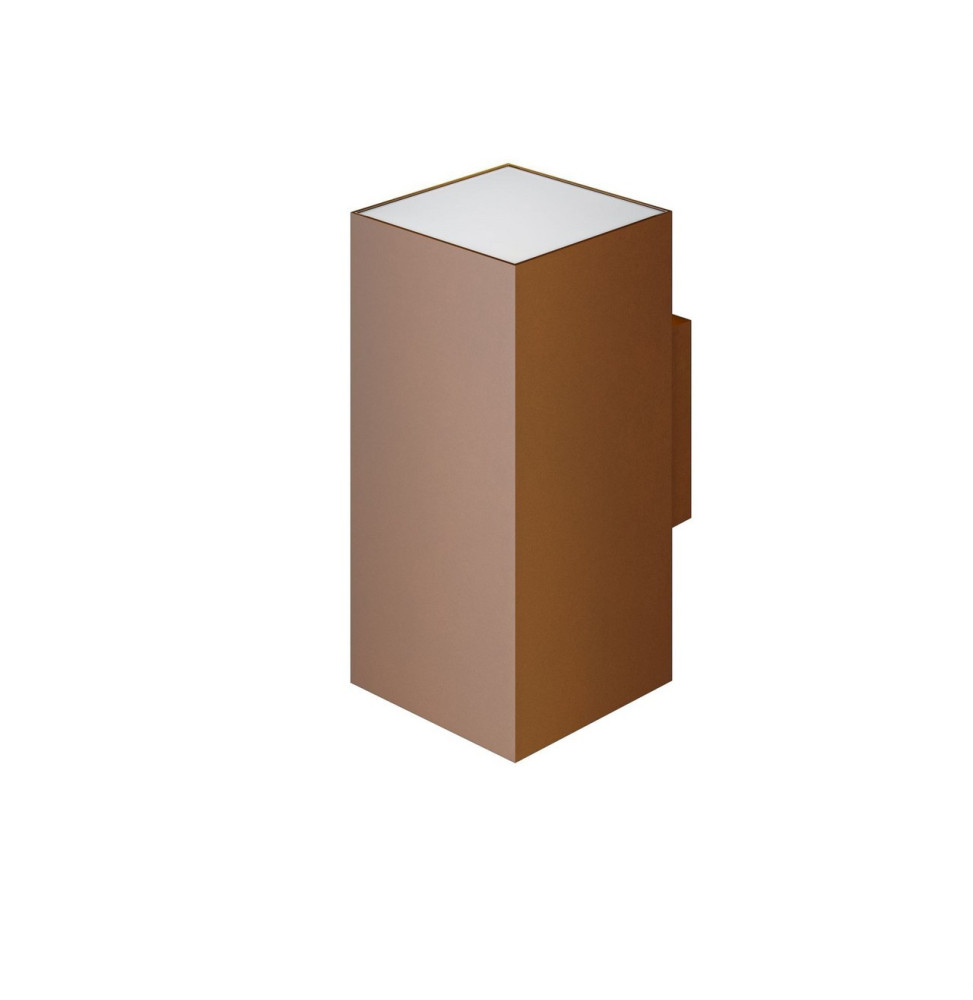 BENEITO FAURE - Luminaria exterior SUNSET 2x8 cuadrado Switch 2700-3200-4000K corten
