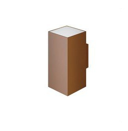 BENEITO FAURE - Luminaria exterior SUNSET 2x8 cuadrado Switch 2700-3200-4000K corten