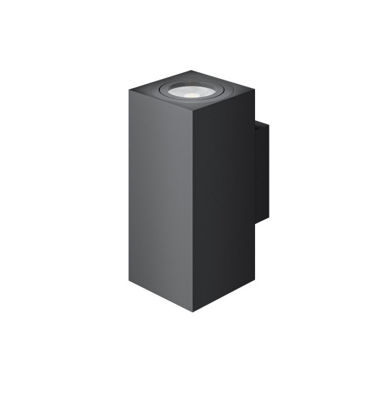 BENEITO FAURE - Luminaria decorativa ZIO WALL dual GU10 negro