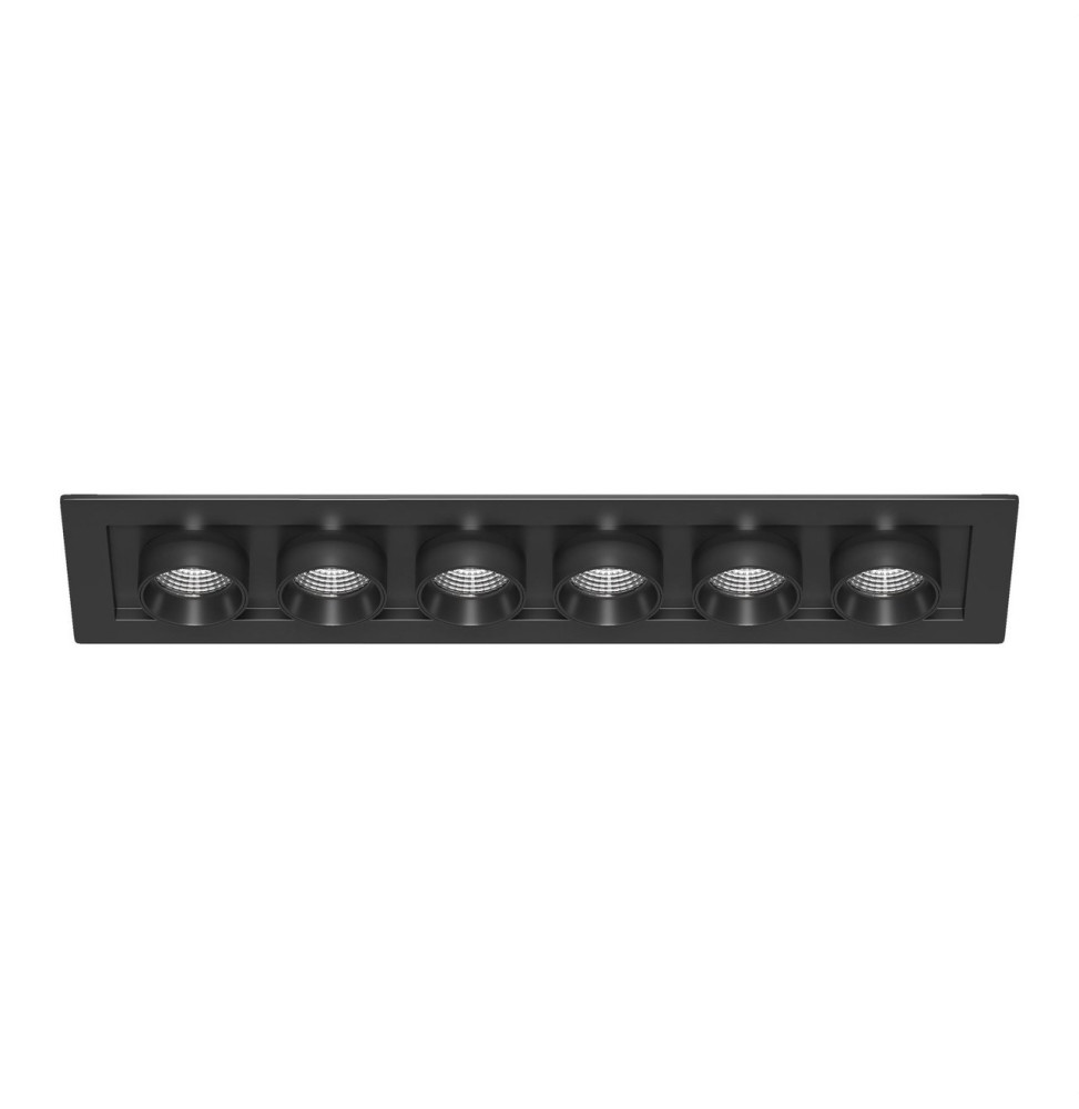 BENEITO FAURE - Empotrable LED MINI OXO SQUARE/6 36W Switch 2700-3200-4000K negro