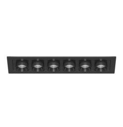 BENEITO FAURE - Empotrable LED MINI OXO SQUARE/6 36W Switch 2700-3200-4000K negro