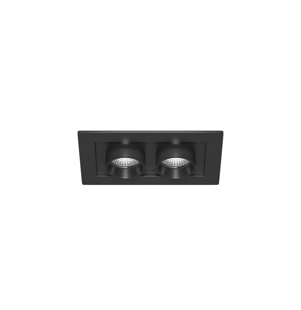 BENEITO FAURE - Empotrable LED MINI OXO SQUARE/2 12W Switch 2700-3200-4000K negro