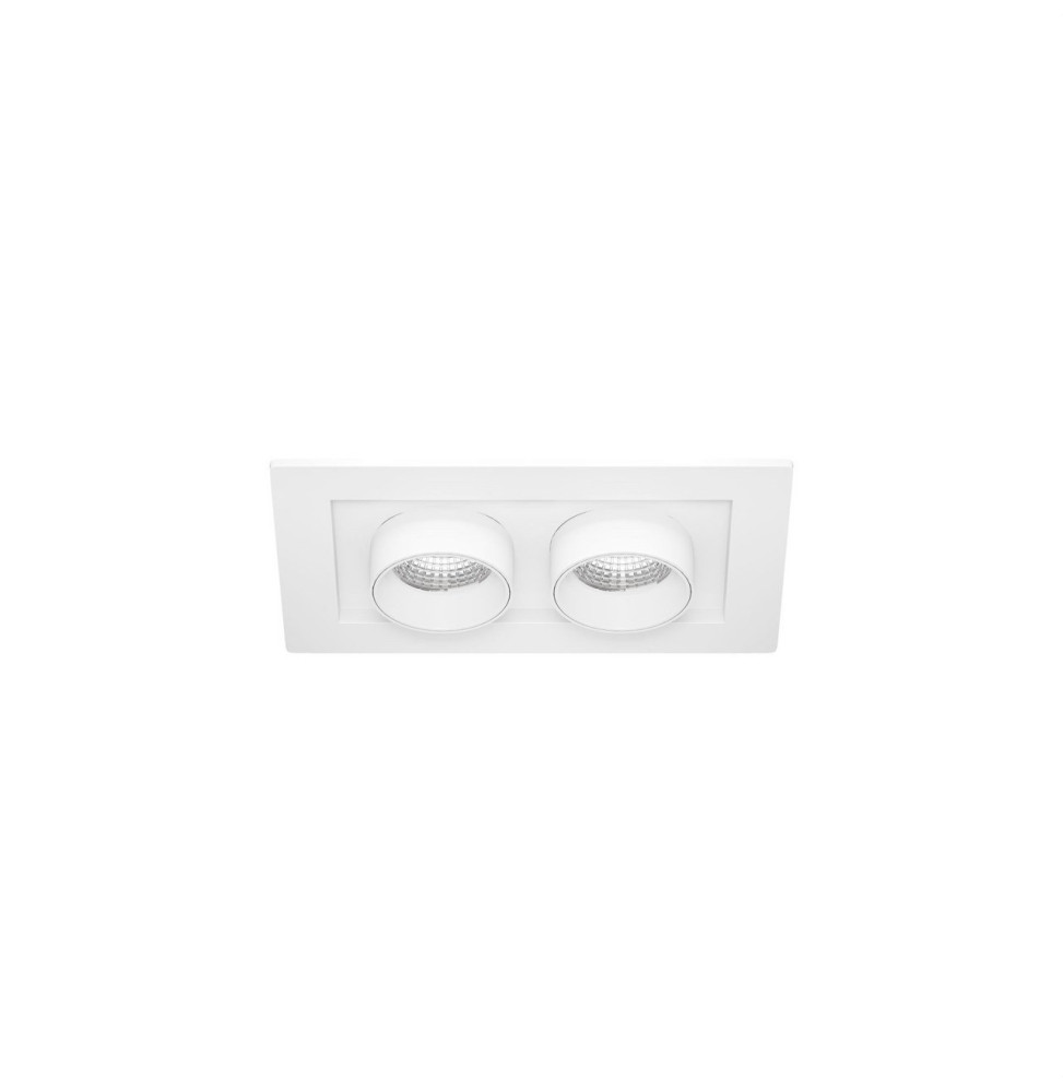 BENEITO FAURE - Empotrable LED MINI OXO SQUARE/2 12W Switch 2700-3200-4000K blanco