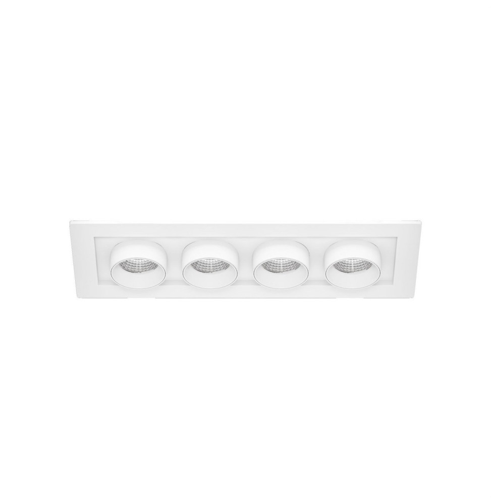 BENEITO FAURE - Empotrable LED MINI OXO SQUARE/4 24W Switch 2700-3200-4000K blanco