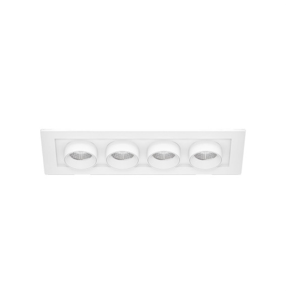 BENEITO FAURE - Empotrable LED MINI OXO SQUARE/4 24W Switch 2700-3200-4000K blanco