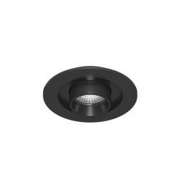 BENEITO FAURE - Empotrable LED MINI OXO ROUND/1 6W Switch 2700-3200-4000K negro