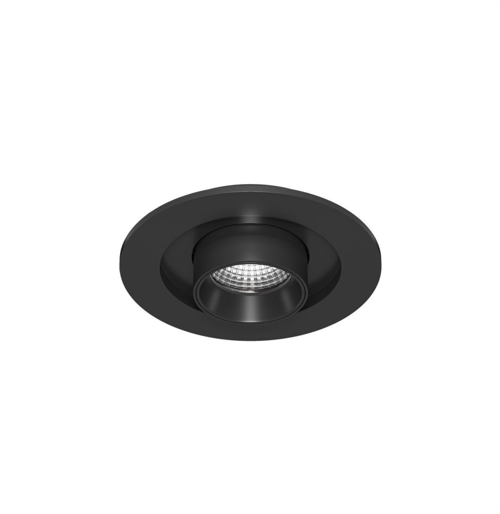 BENEITO FAURE - Empotrable LED MINI OXO ROUND/1 6W Switch 2700-3200-4000K negro