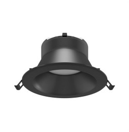 BENEITO FAURE - Downlight LED empotrado THESSIS 25W 220-240V 90°/ Switch 3000-4000-5000K negro