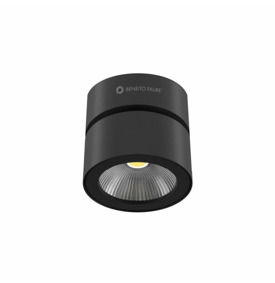 BENEITO FAURE - Aplique LED CONCORD Dim 14w. led Switch 2700/3000/4000K negro