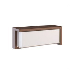 BENEITO FAURE - Aplique exterior BLIS rectangular 24W Switch 2700-3200-4000K corten