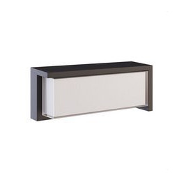 BENEITO FAURE - Aplique exterior BLIS rectangular 24W Switch 2700-3200-4000K negro