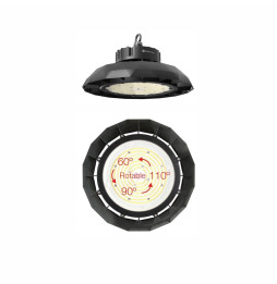 BENEITO FAURE - Luminaria industrial UFO LENS LED SWITCH 60/80/100W 100-260V 60-90-120° 3000K/4000K/5000K