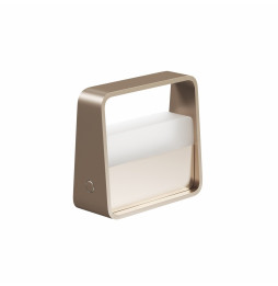 BENEITO FAURE - Luminaria Bag 2W portable 180° 3000K dimable champan