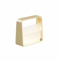 BENEITO FAURE - Luminaria Bag 2W portable 180° 3000K dimable oro cepillado
