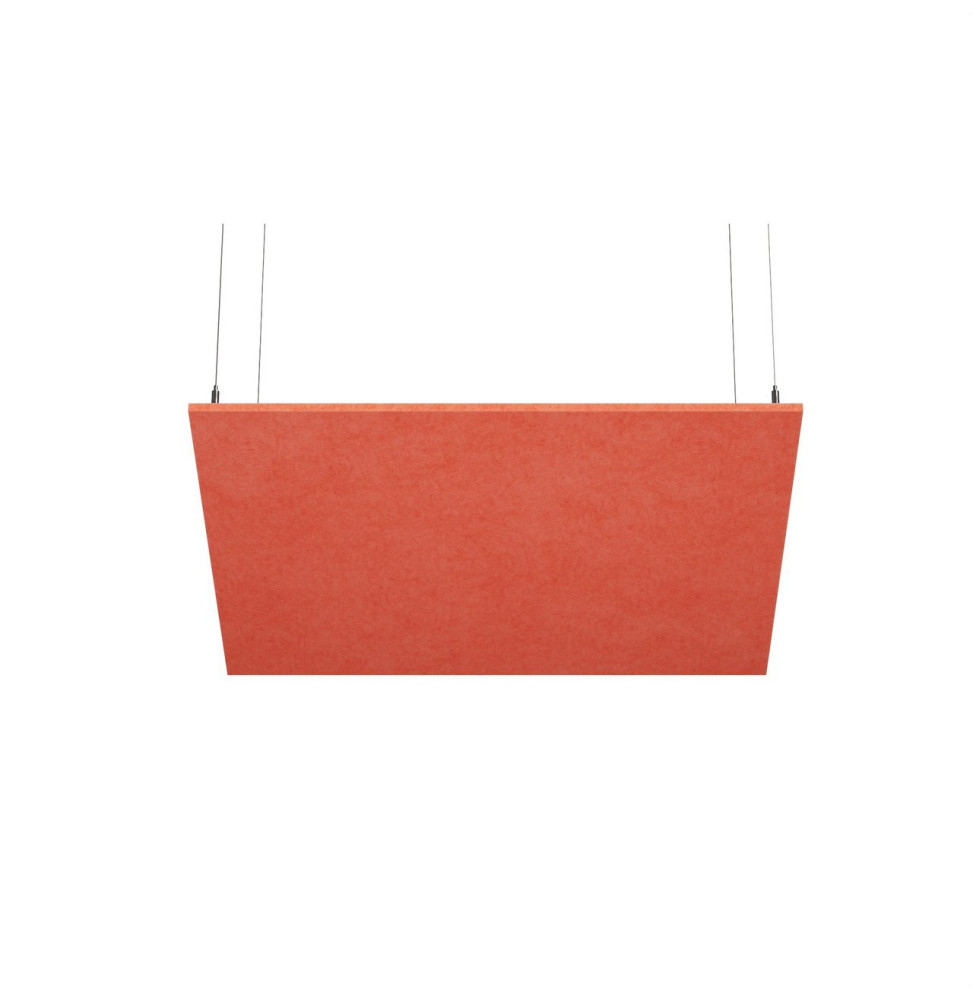 BENEITO FAURE - Luminaria Blaber rectangular 600x1050mm colgante naranja