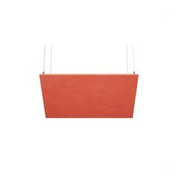 BENEITO FAURE - Luminaria Blaber rectangular 600x1050mm custom colgante naranja