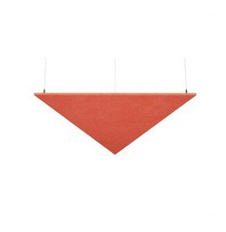 BENEITO FAURE - Luminaria Blaber triangular 600mm colgante naranja