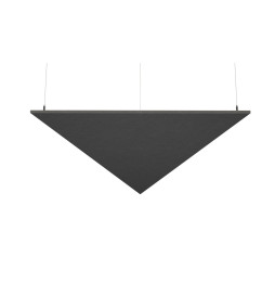 BENEITO FAURE - Luminaria Blaber triangular 840mm custom colgante negro